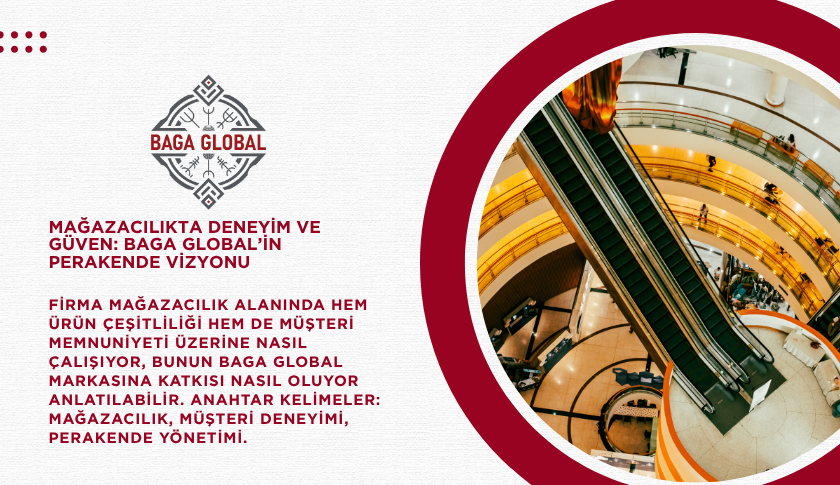 Mağazacılıkta Deneyim ve Güven Baga Global’in Perakende Vizyonu